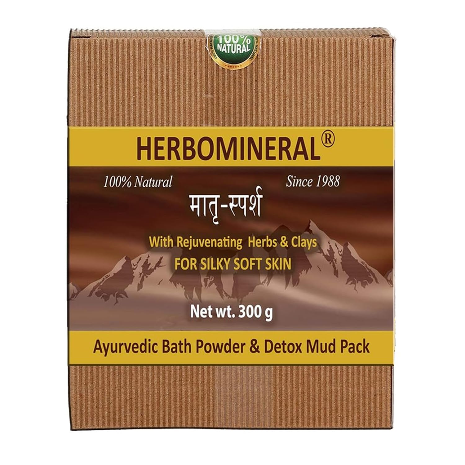 Ayurvedic Bath Powder & Detox Body Wash, Herbal and Natural – 300 Gm