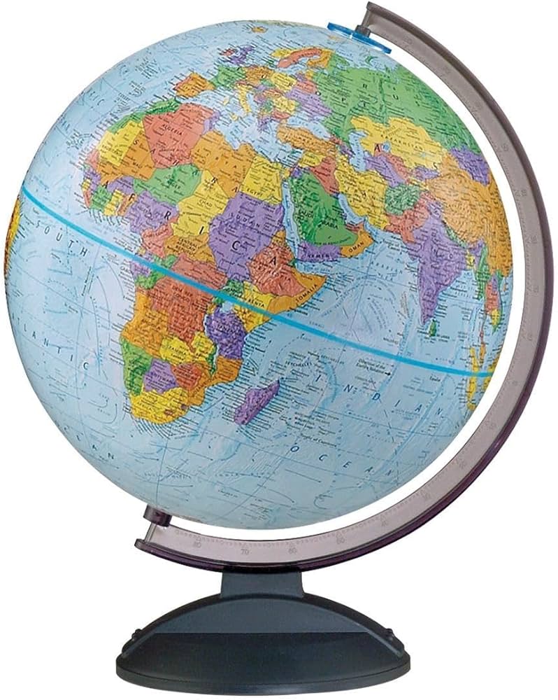 REPLOGLE 12INCH 地球儀 Amazon.com: Replogle Globes Traveler Globe, 12-Inch, Blue : Toys
