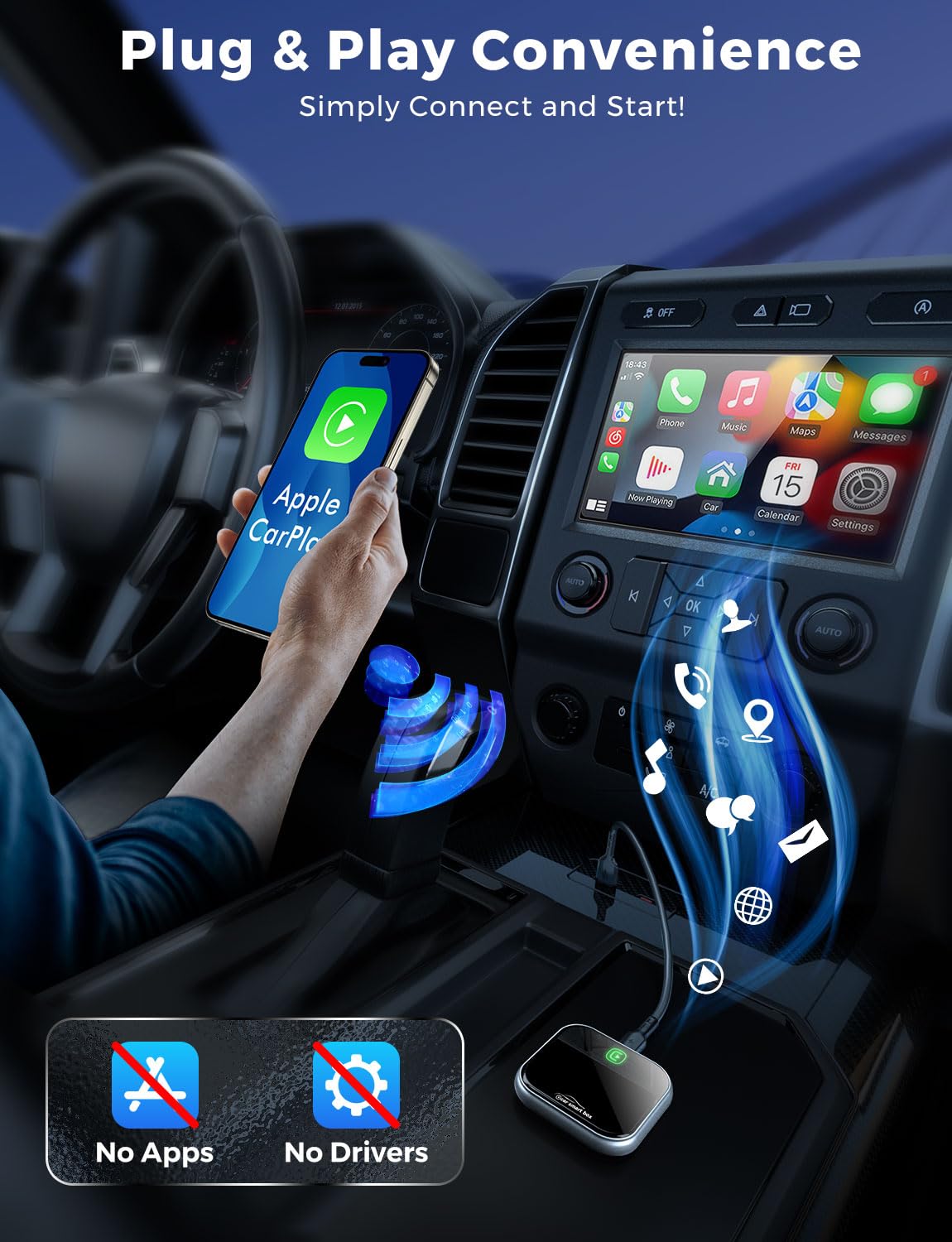 Smart Connect 3 Apple CarPlay アダプター