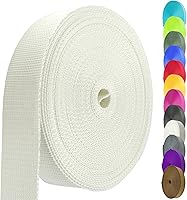Vista 27 de Correa de nailon de 1 pulgada y 1.5 pulgadas, correa de nailon resistente de 12 yardas, correa duradera para equipo de interior o exterior
