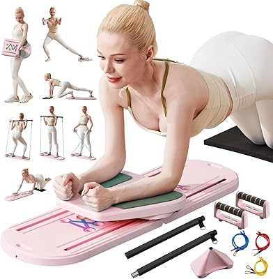 Macchina Per Riformatore Per Pilates, Attrezzatura In Legno Per Allenamento Forza Con Doppia Resistenza, Scatola, Tavola Salto, Per Utenti Avanzati Principianti Palestra, 153 Kg, | IT