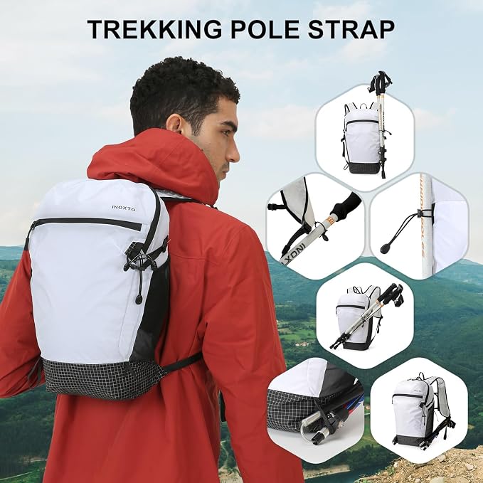 Mochila de Senderismo IX INOXTO 15L/22L Plegable Impermeable Pequeña miniatura 5