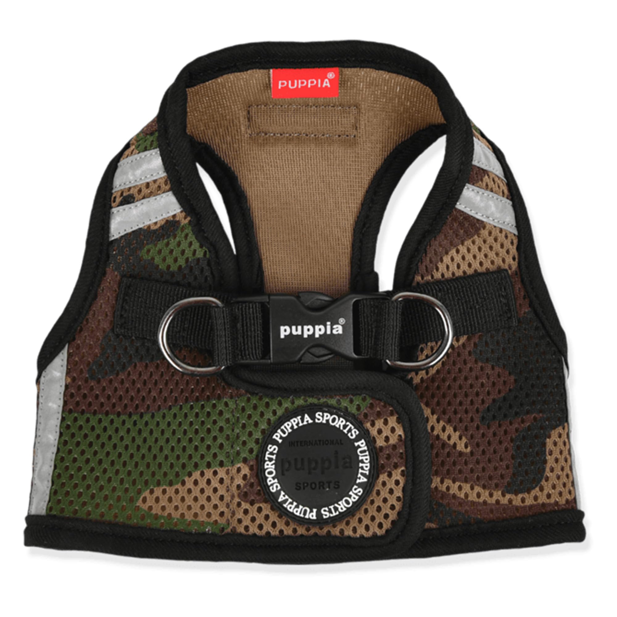 Puppia Soft Vest Harness Pro - Camo - S