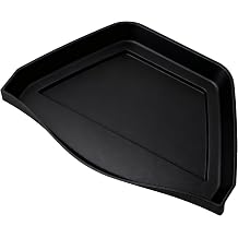 Universal Drip Tray, Compatible with Whirlpool & Bottom-Dispenser Refrigerators | Leak Catcher Tray, Easy-Clean Black PETG