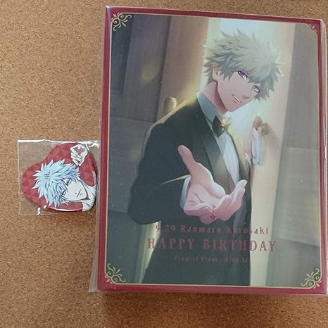 Amazon うたプリ 蘭丸 ファミマ缶バッジ バースデープロミスフラワーリングセット アイドル 芸能人グッズ 通販