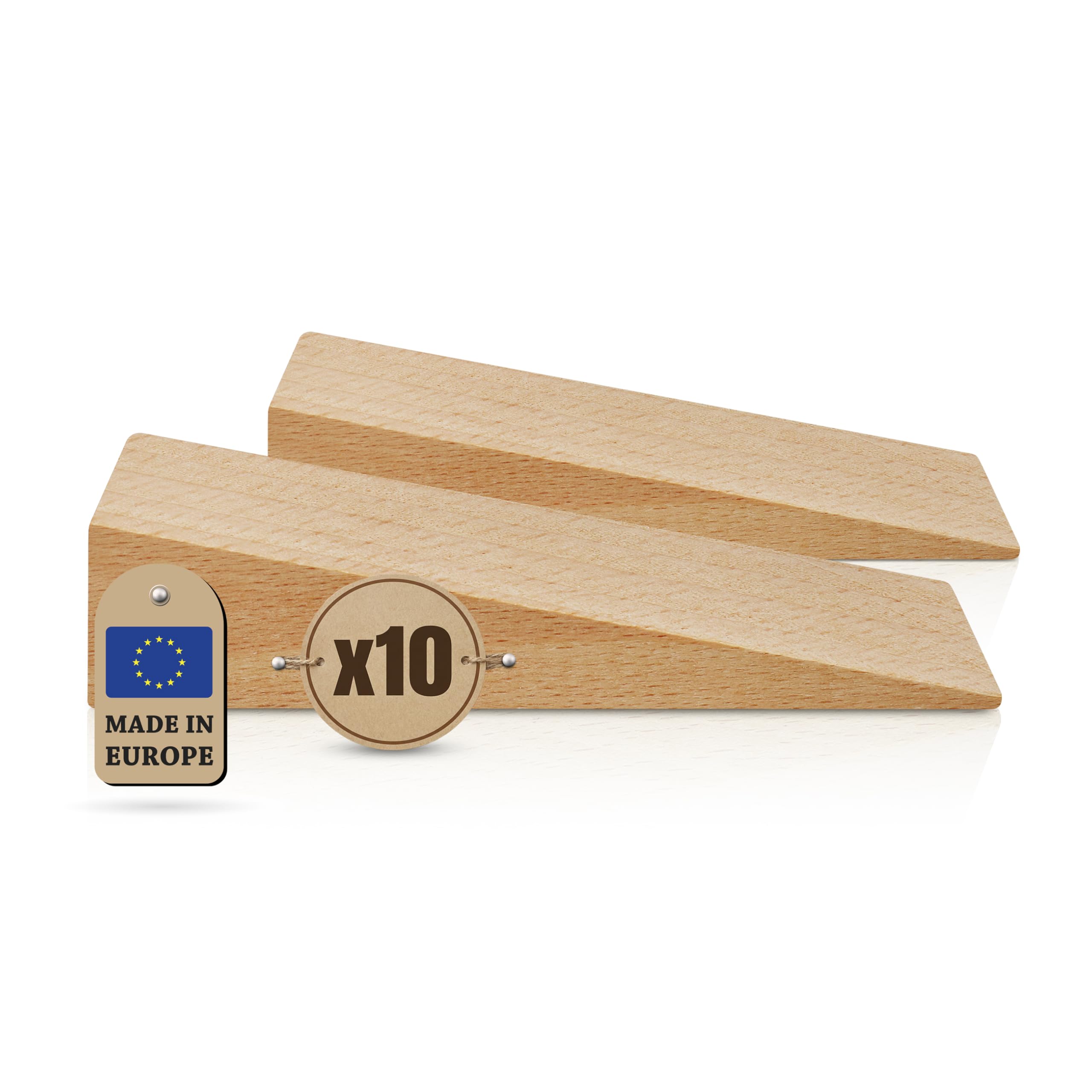 Amazon.com: Tolux Wooden Wedges, 80 × 25 × 20 mm (3.15
