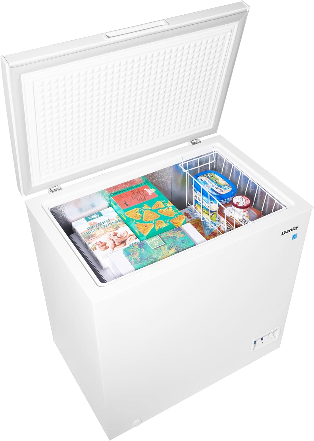 Danby 7.0 cu. ft. Square Model Chest Freezer in White DCF070A5WDB