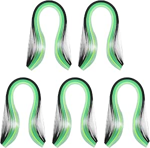 PATIKIL 600pcs Bandes De Papier Quilling 1/8" (3mm) 39cm Papier