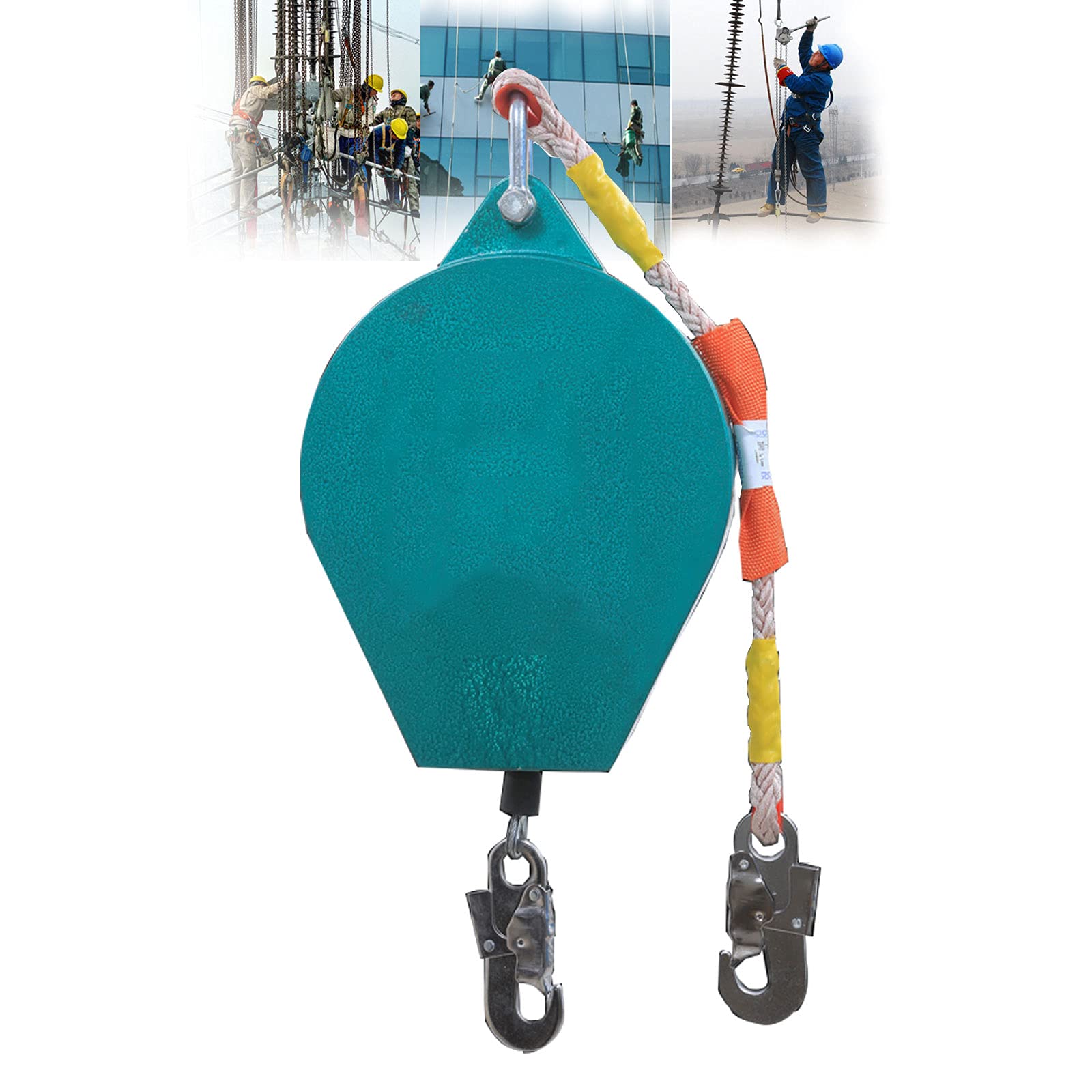 Buy Height Safety Self Retracting Lifeline with Selflocking Hook Fall
