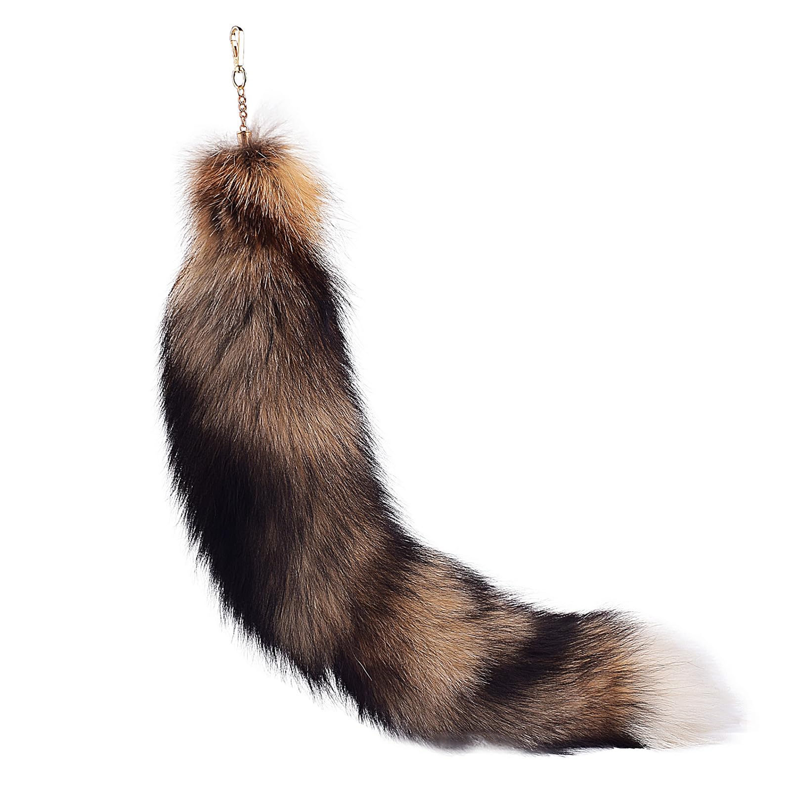 Llavero de cola de animal, colgante de cola de peluche, llavero, colgante, cartera, bolso para bolso, mochilas, llavero simple