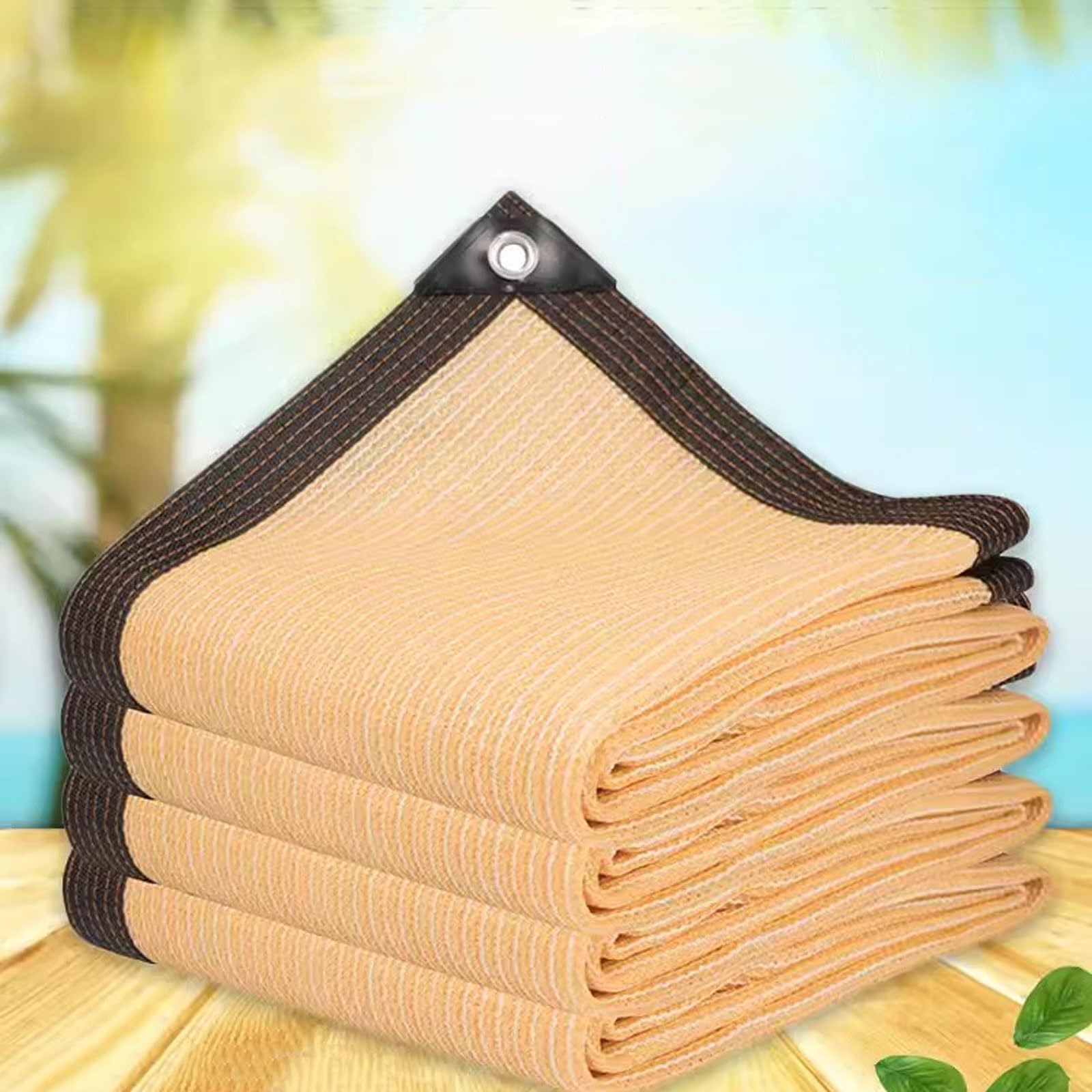 Toile d'ombrage robuste pour protection jardin serre terrasse et piscine