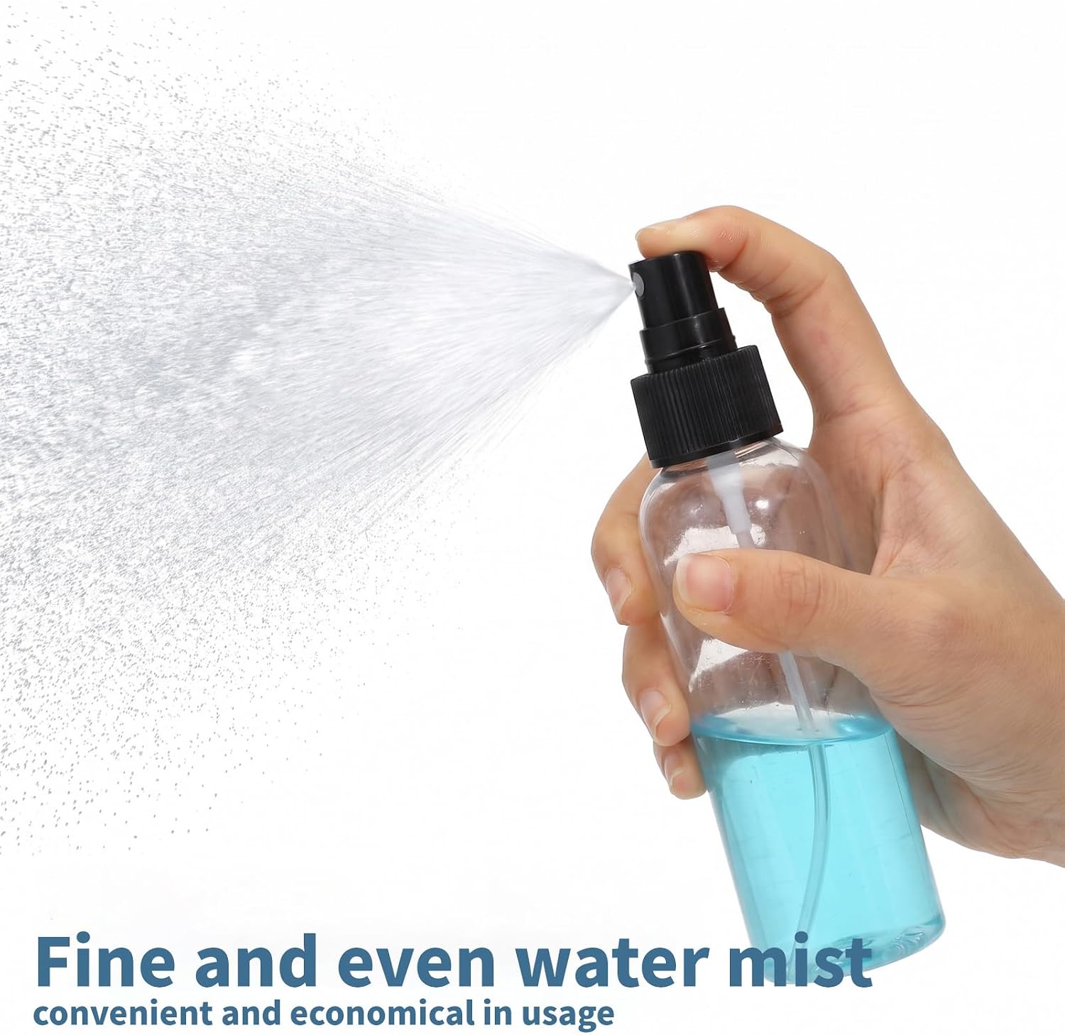Spray Bottle Top, 24 Pcs 24mm Black Spray Cap image 4