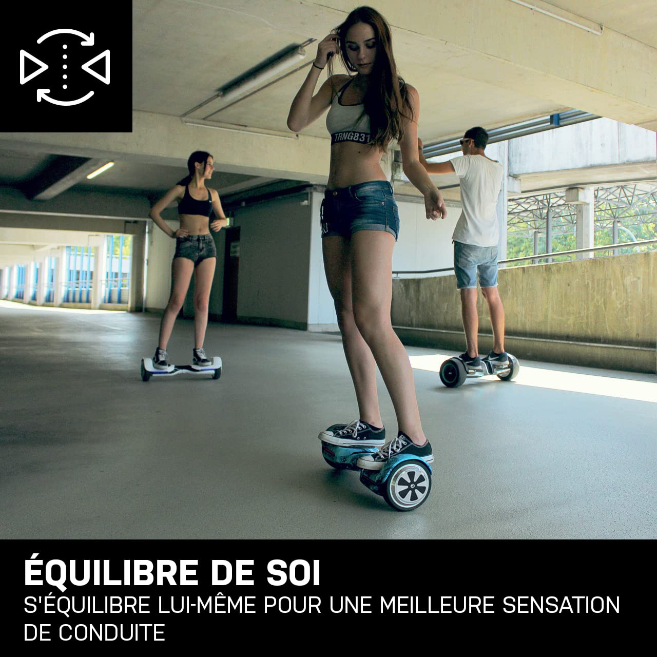 Robway W1 Hoverboard - L'original - Marque Batterie - Hoverboard Tout-Terrain - Gyropode Tout-Terrain pour Enfants - DEL