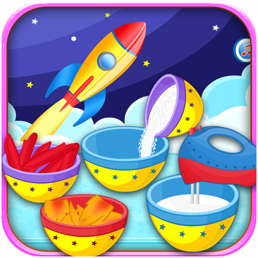 Köstlicher Kuchen Art Rakete