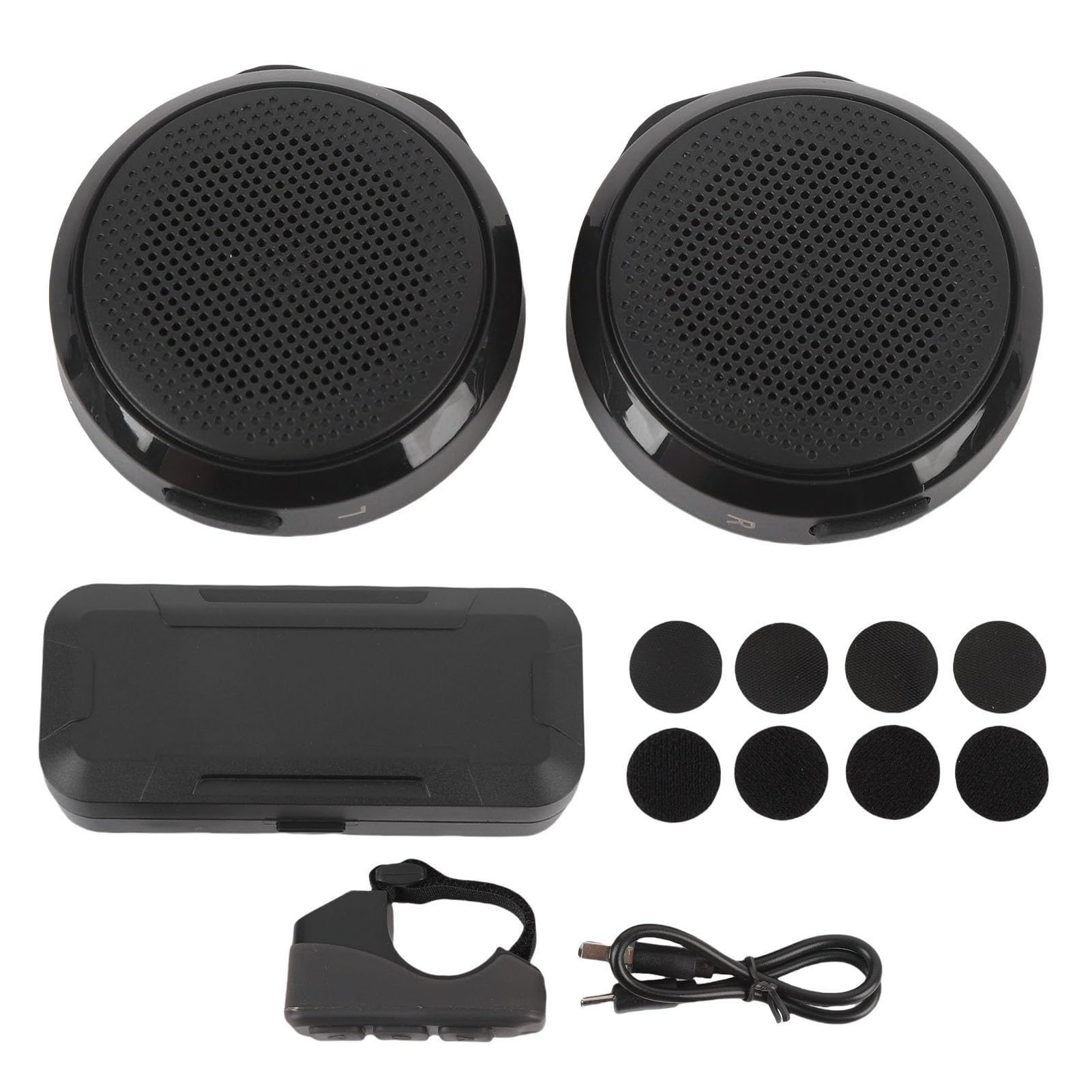 Hidyliu Auricolare Bluetooth per Moto con Telecomando per Cancellazione Attiva del Rumore per 50 Ore di Ascolto di Musica Wireless e Arrampicata su Sci
