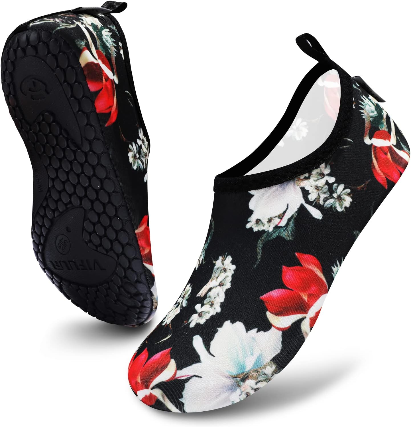 Water Shoes for Men Women Barefoot Quick Dry Aqua Socks Slip On | Lightweight, Breathable Upper, Flexible Sole, Drainage Design, Easy Slip-On Fit for Water Activities thumbnail