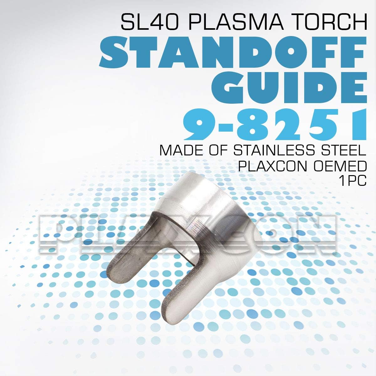 W.S SL40 Consumables Kit Electrode Tip Standoff for Thermal Dynamics Cutmaster 42 Plasma Cutter Torch 9-0093 9-0096 9-8251 QTY-22 Copper