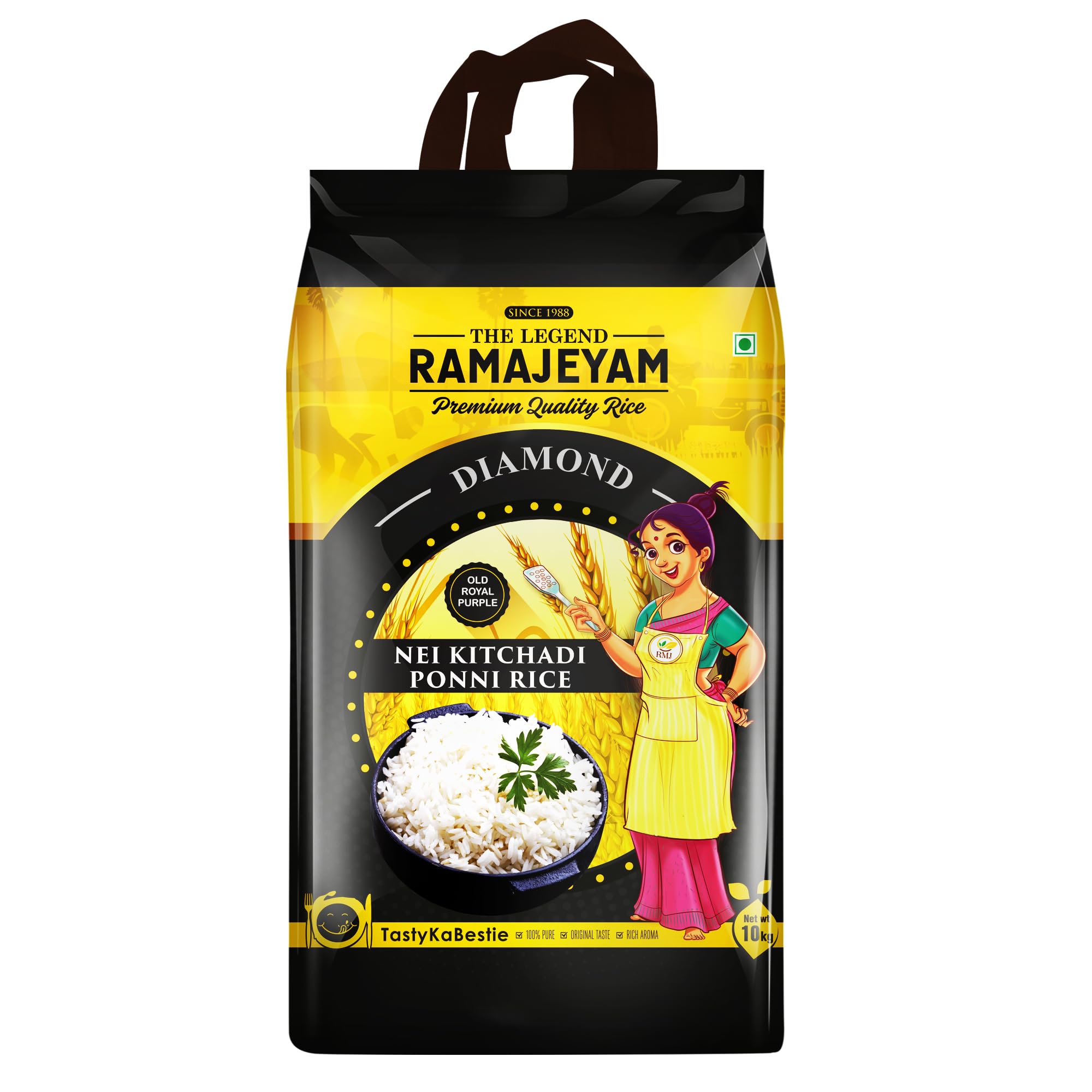 Neikitachi Ponni Boiled Rice 10kg (B0D8QCMB8X) Amazon Price History, Amazon Price Tracker