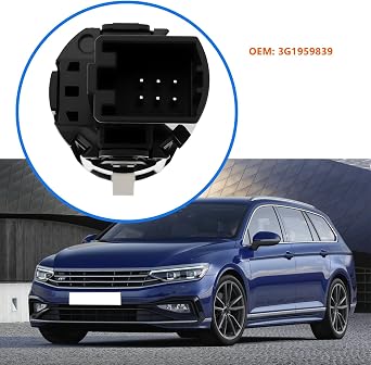 Engine Start Stop Switch Button 3G1959839 Compatible with VW Passat B8 2014-2019
