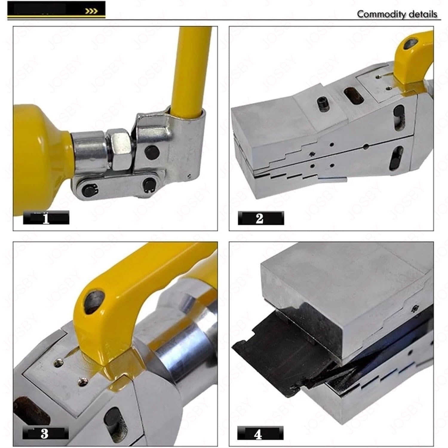 Esparcidor hidráulico de bridas, 81 mm, herramienta de expansión manual 10T, espacio de 6 mm, volumen de aceite de 70 cm³, divisor de brida portátil para un mantenimiento eficiente de tuberías
