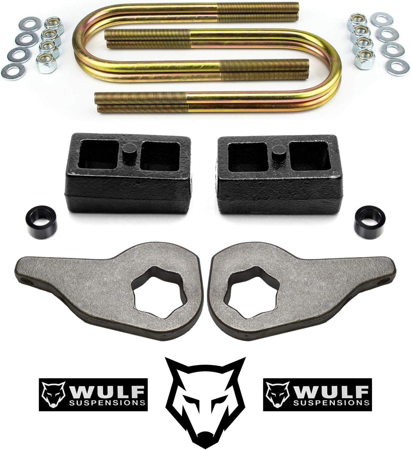 Wulf 3" Front 2" Rear Leveling Lift Kit compatible with