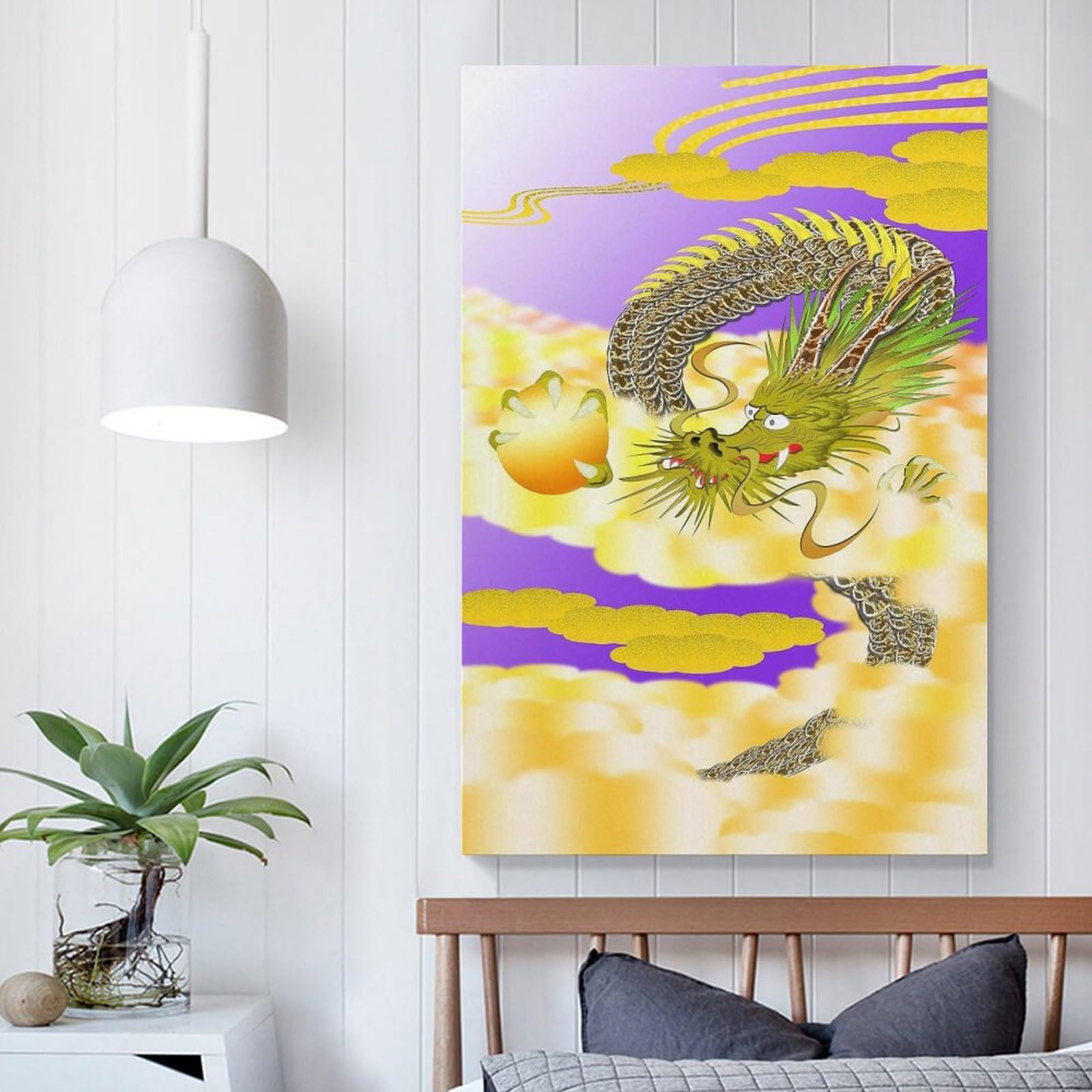 昇龍 壁掛け 縁起物 Amazon.co.jp: 縁起物昇龍 ポスター ホーム装飾 アートパネル プリント