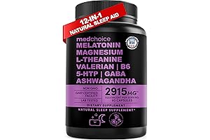 12-in-1 Melatonin Capsules: Sleep in Harmony
