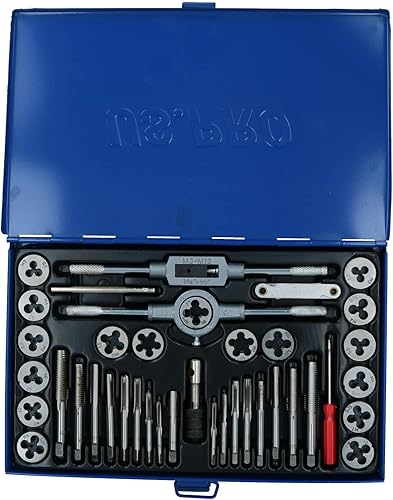 Miniatura 4 de Juego de llaves métricas y troqueles M3-M12 de U.S.Pro tools AT224