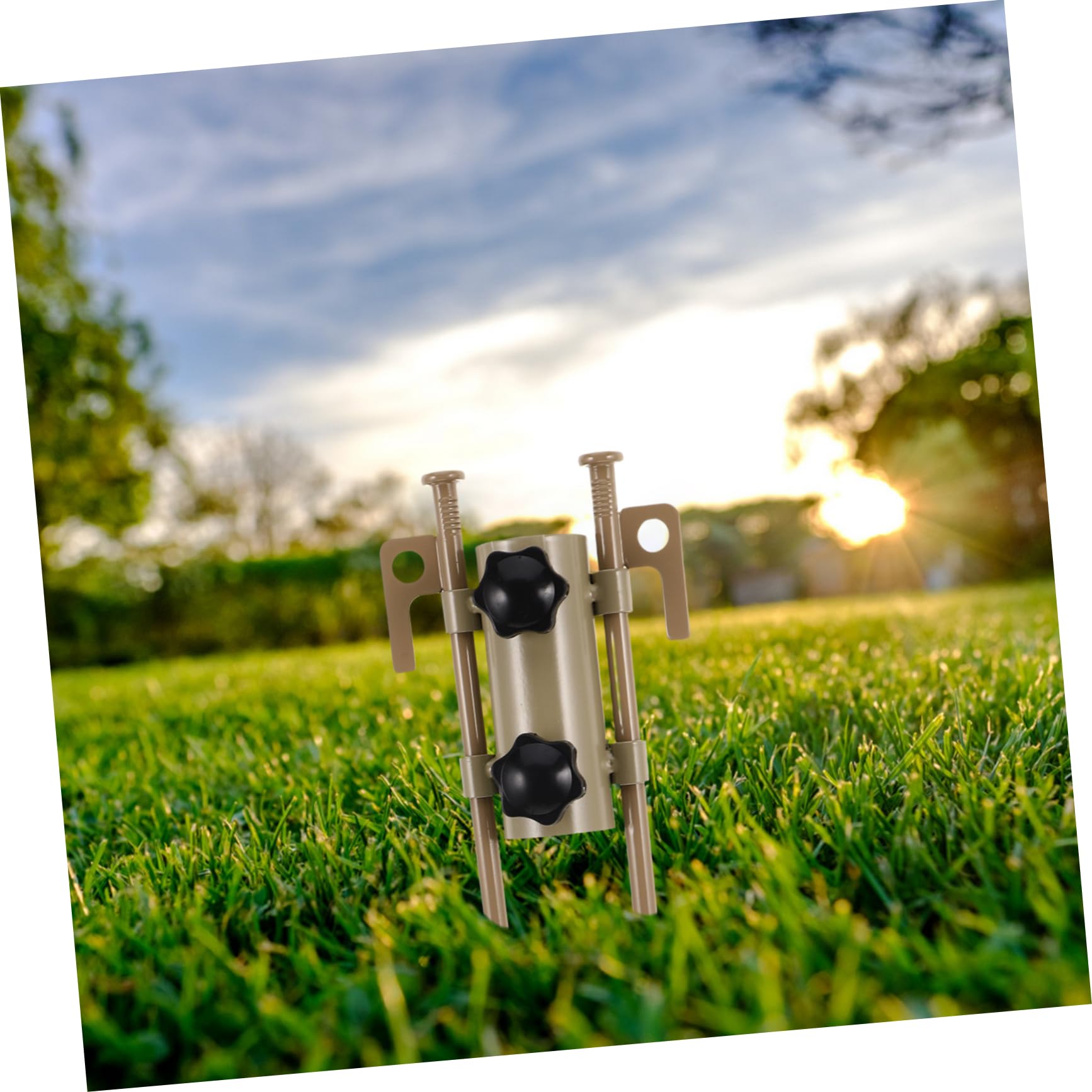 UPKOCH Verstellbare Zeltstangenhalter Aus Robustem Aluminium 6 Stück Camping Zubehör Mit Heringen Und Hammer Halter Für Zeltdach Stabilität Bei Outdoor Zelten Und Pavillons