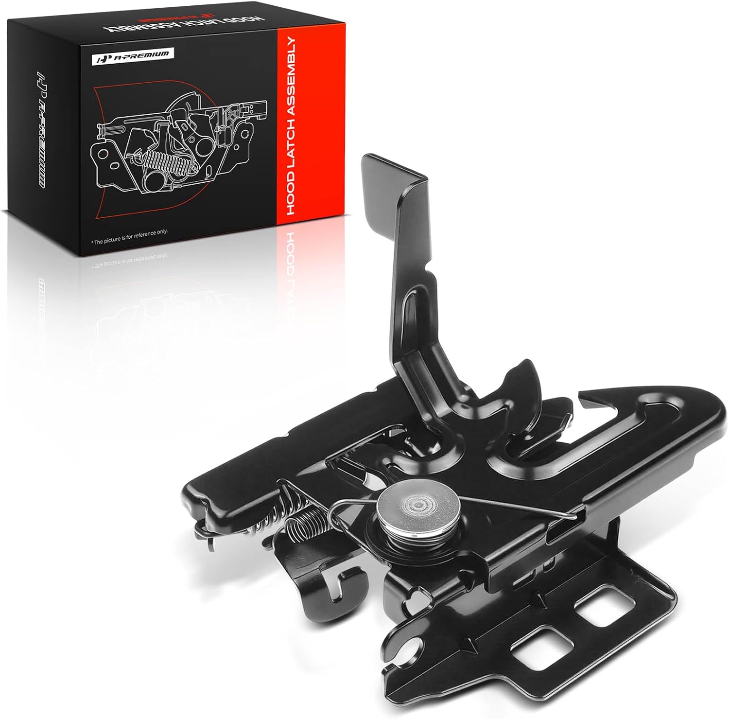 A-Premium Hood Latch Lock Compatible with Chevrolet Chevy Silverado 1500, Tahoe, Suburban 1500, Silverado 2500 HD, Silverado 2500 & GMC Sierra 1500, Yukon, Sierra 2500 HD, Yukon XL 1500 & Saturn Aura