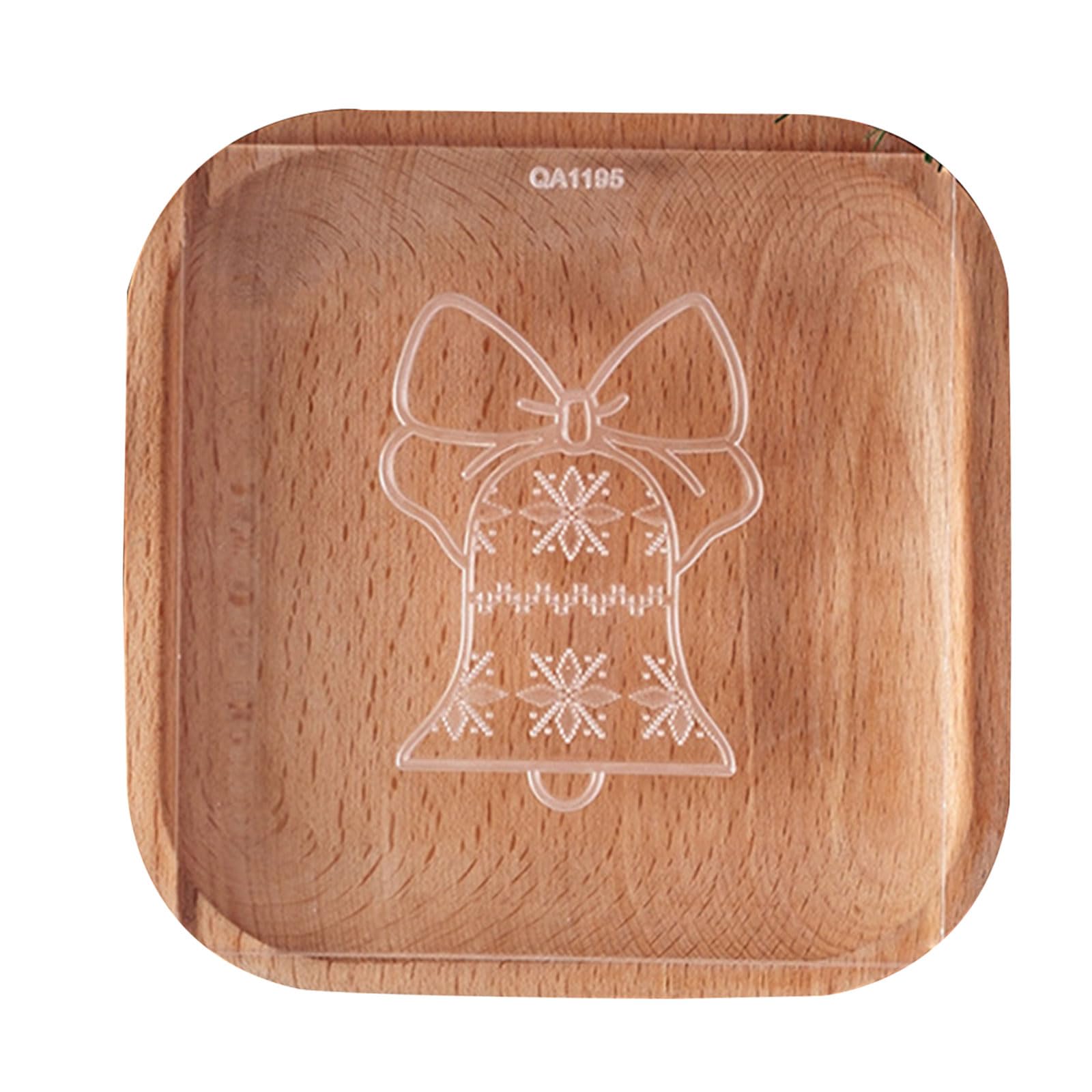 YPBEW Cookie Stamp Fun Biscuit 3D Embossed Pastry Cutter Christmas Cookie Stamp Holiday Baking Pressable Mold Biscuit Holiday Baking Supply