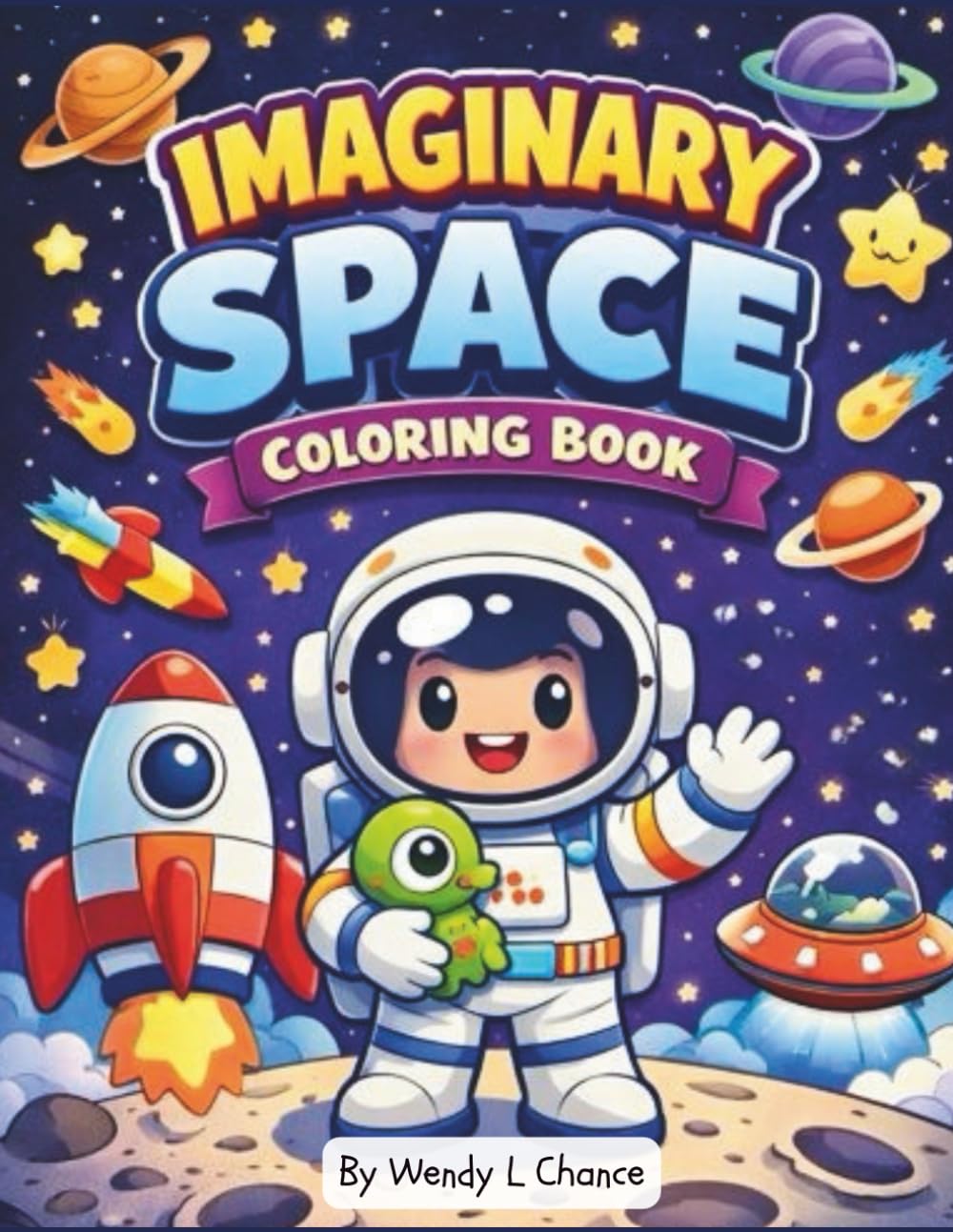 Imaginary Space: Coloring Book