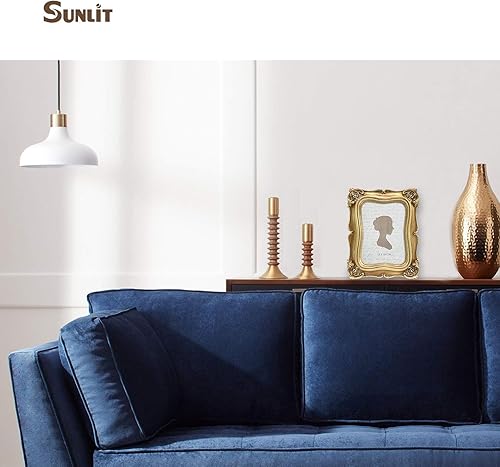 Miniatura 6 de Sunlit Marco de fotos vintage de 5 x 7 pulgadas, marcos de fotos antiguos de lujo con parte frontal de cristal, pantalla de fotos, para colgar en la