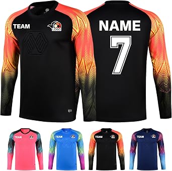 Custom Goalkeeper Jersey Youth Kids Goalie Jersey Personalized Adult Goalie Outfit
