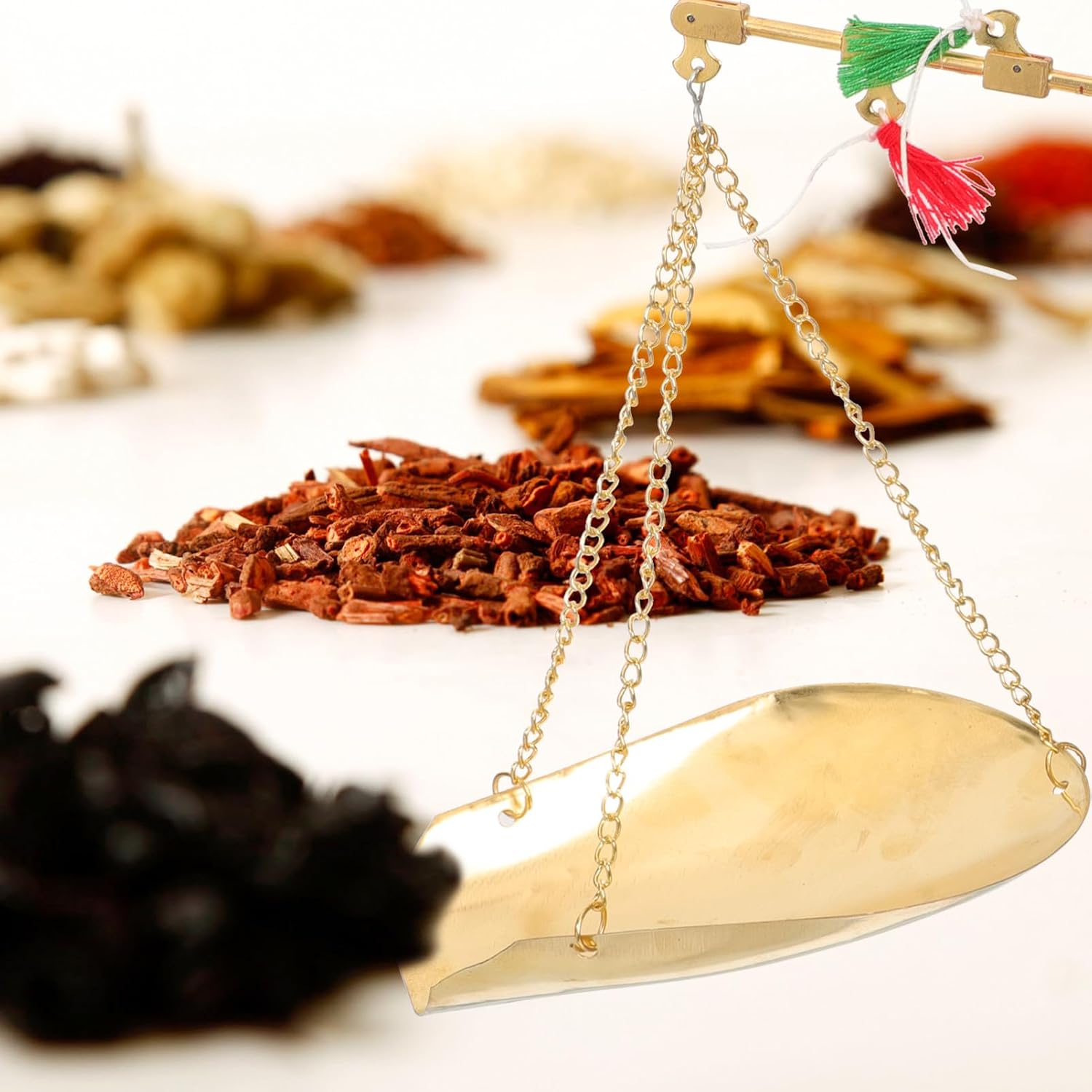 Ciieeo High-strength Copper Scale Rod Gram Balance Scale Chinese Medicine Weighing Kitchen Use Home Decor