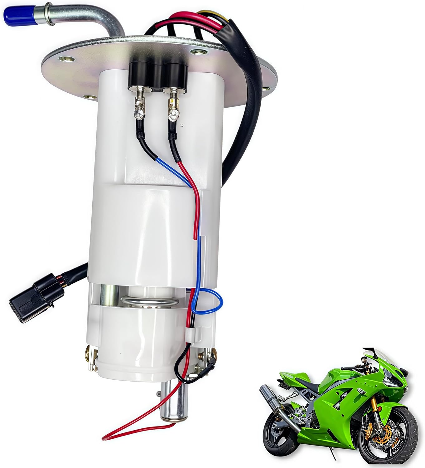 49040-0023 490400023 Fuel Pump Assembly Compatible with Kawasaki Ninja ZX-6R ZX636 2013–2021 ZX600 2007–2012 UC-TC5KU53