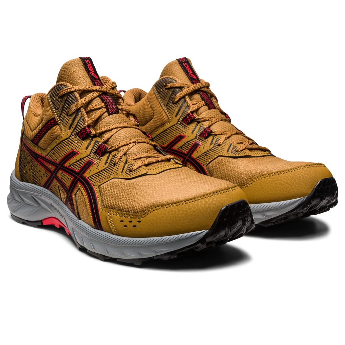 ASICS Gel Venture 9 Trail Running Shoes Mens 14 Mid Top Beige Outdoor Hiking Cut in half: ASICS Gel Venture 9 Review | RunRepeat main image 3