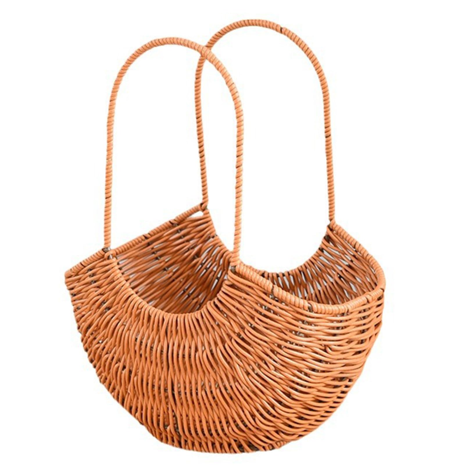 Stylish Rattans Flower Girl Basket Accessory for Weddings and Special Occasions Ornament Trendy Women Ladies Multipurpose Basket