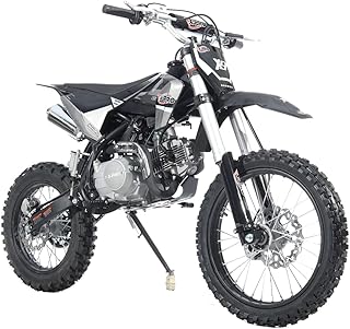 X-PRO 125cc Gas Dirt Bike Pit Bike Adults Dirt Pit Bike 125 Dirt Bike Dirt Pitbike,Big 17"/14" Tires!