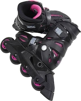 ROCES Orlando III Outdoor Breathable Comfort Adjustable Size 4 Wheels Racing Inline Skates