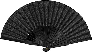MAPIMANIA – Folding and elegant wooden fans, wooden fan for wedding, wedding fans for guests, sturdy Japanese fan, Lacquer…