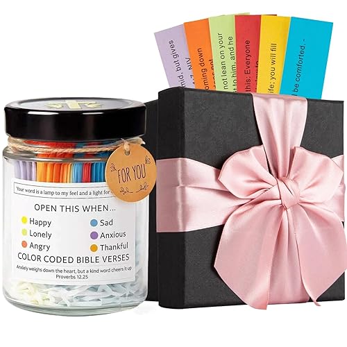 Bible Verse Jar – Christian Gifts for Women and Girls,