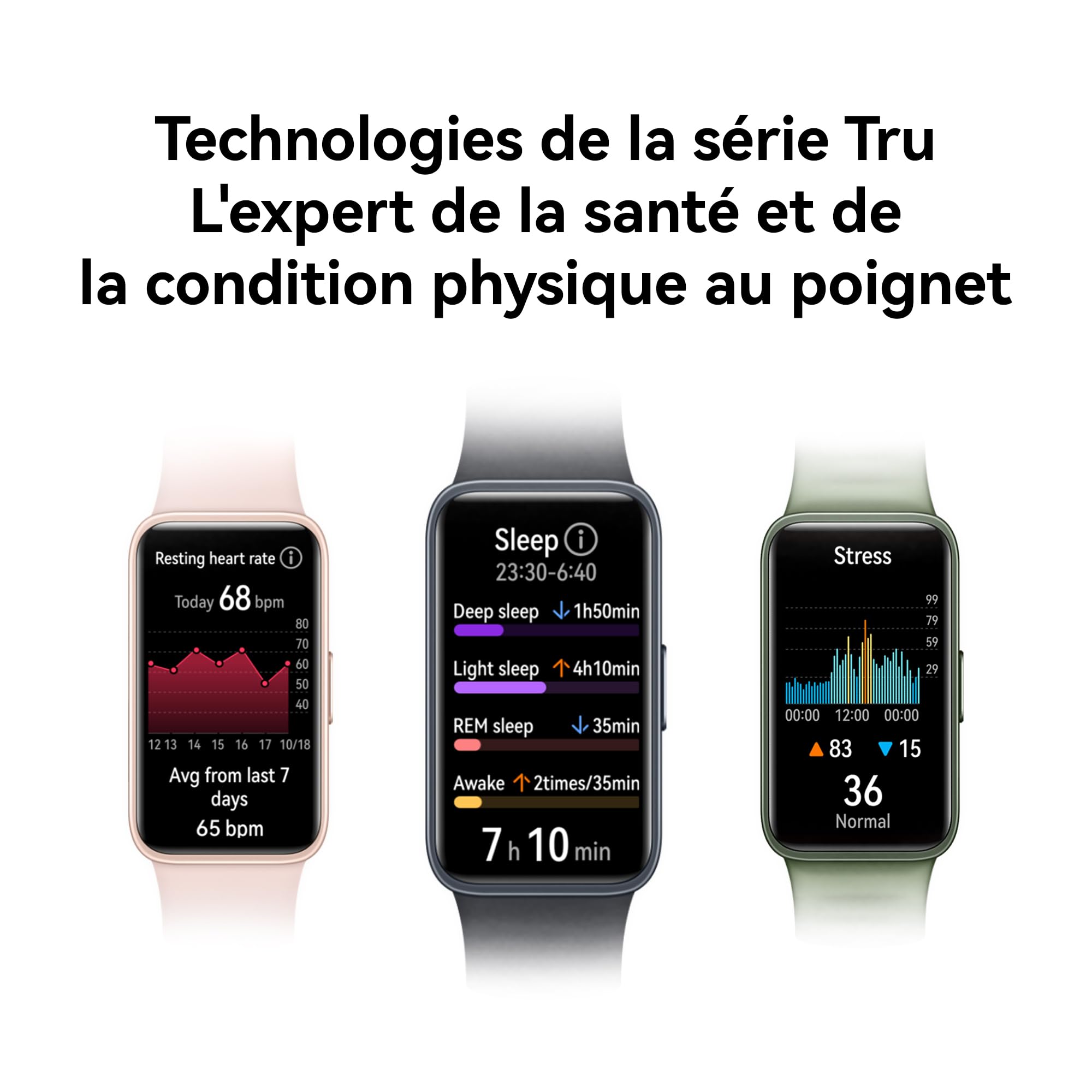 HUAWEI Band 8 Montre Connectée,Écran Tactile sans Bordure,Suivi du Sommeil,100+ Modes d'entrainement,Charge Rapide,Longue durée,10000+Cadrans au Choix,Étanche,Compatible avec iPhone et Android,Noir