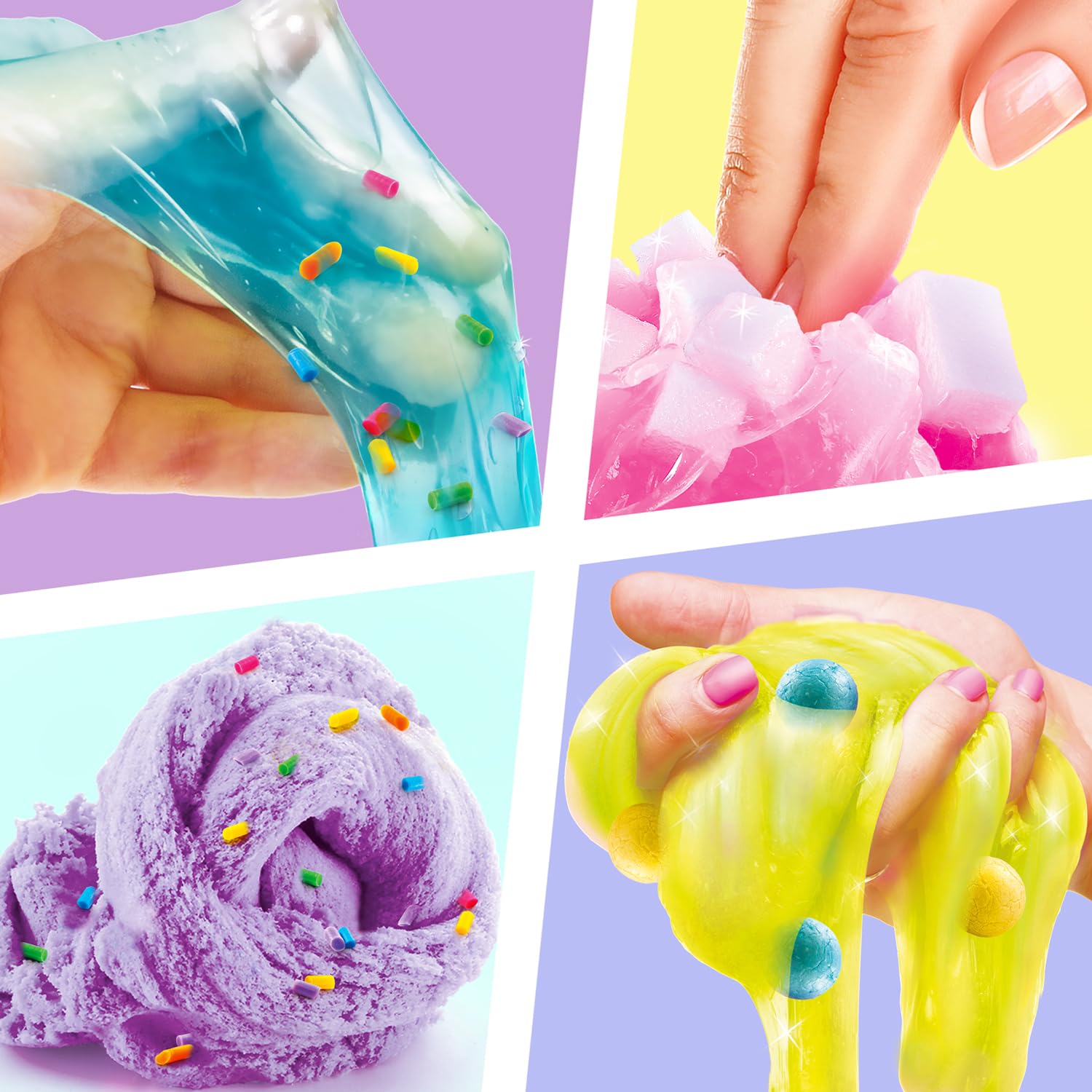 Canal Toys - Szalone mini koło ASMR Mix satysfakcjonujące tekstury Slime Compounds - Kreatywny wypoczynek dla dzieci - od 6 lat - SSC 319