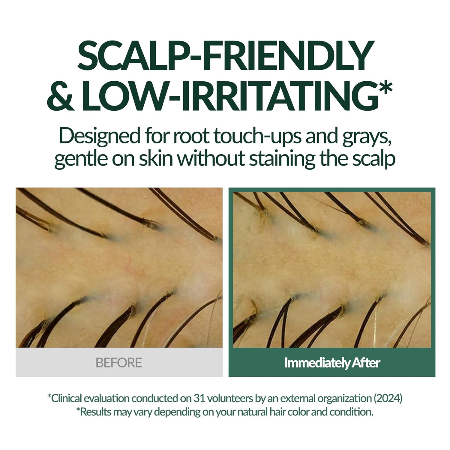 MODAMODA Water Coloring Hair Dye - Individually Packed Water-Activated Dark Brown Hair Color Powder with Polyphenols - Gentle, Vegan and for All Hair Types (0.35 oz, 4 Packets) - Image 6