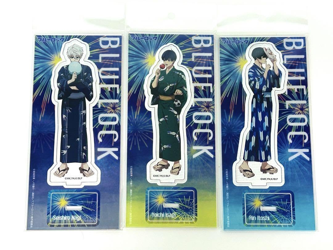 Amazon.co.jp: ブルロ 浴衣 アクスタ 潔与一 凪誠士郎 糸師凛 グッズ