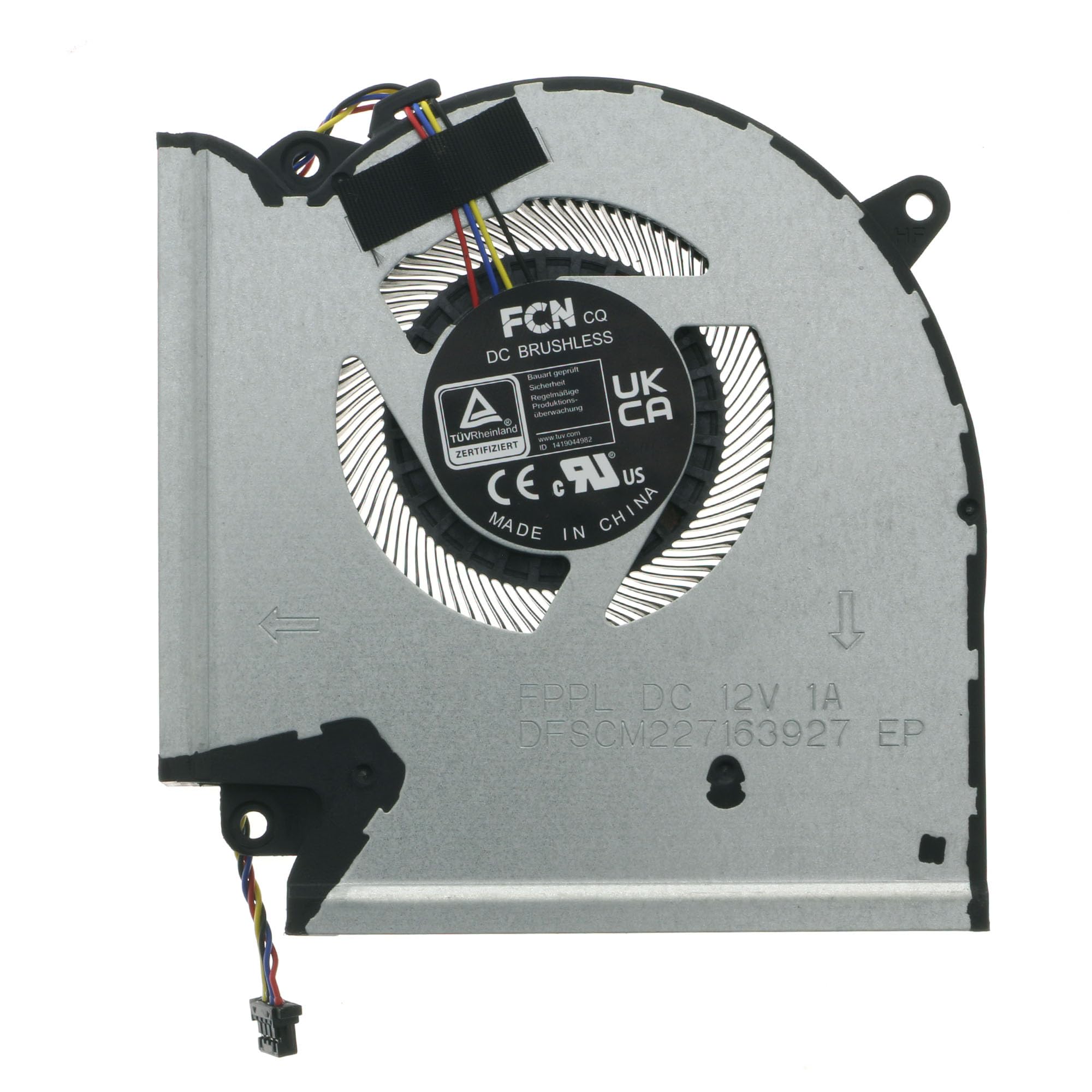 Ventilador de refrigeración de CPU y GPU de repuesto para ASUS ROG Strix G15 G513RX G513RS G513RM G513RW / G17 G713RX G713RS G713RM G713RW, 13NR0880P01011 FPPL, 13NR0880PPL, 13NR0880PL 02011 FPPM, CC