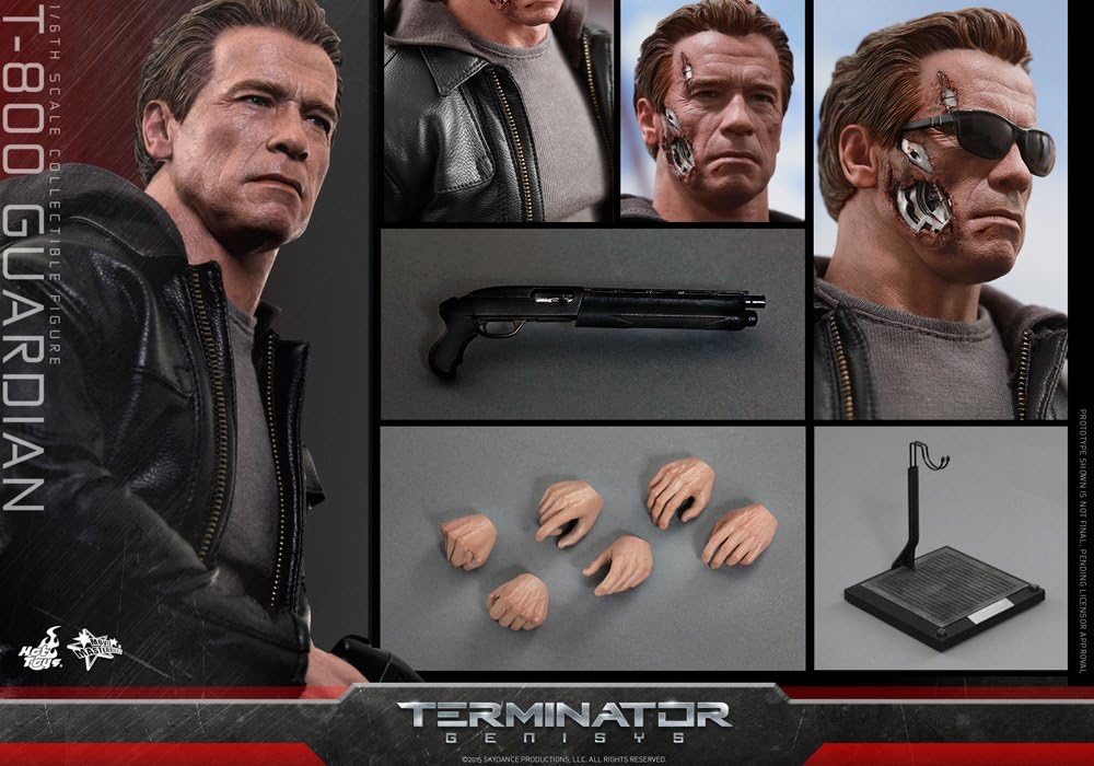 Movie Masterpiece Terminator Salvation: New Start/Genesis 1/6 Scale Fully poseable Figure t-800 / Guardian 1/6 Scale Plastic pre-Painted PVC Figure