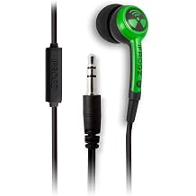 iFrogz EarPollution Plugz Earbuds with Mic - Lime