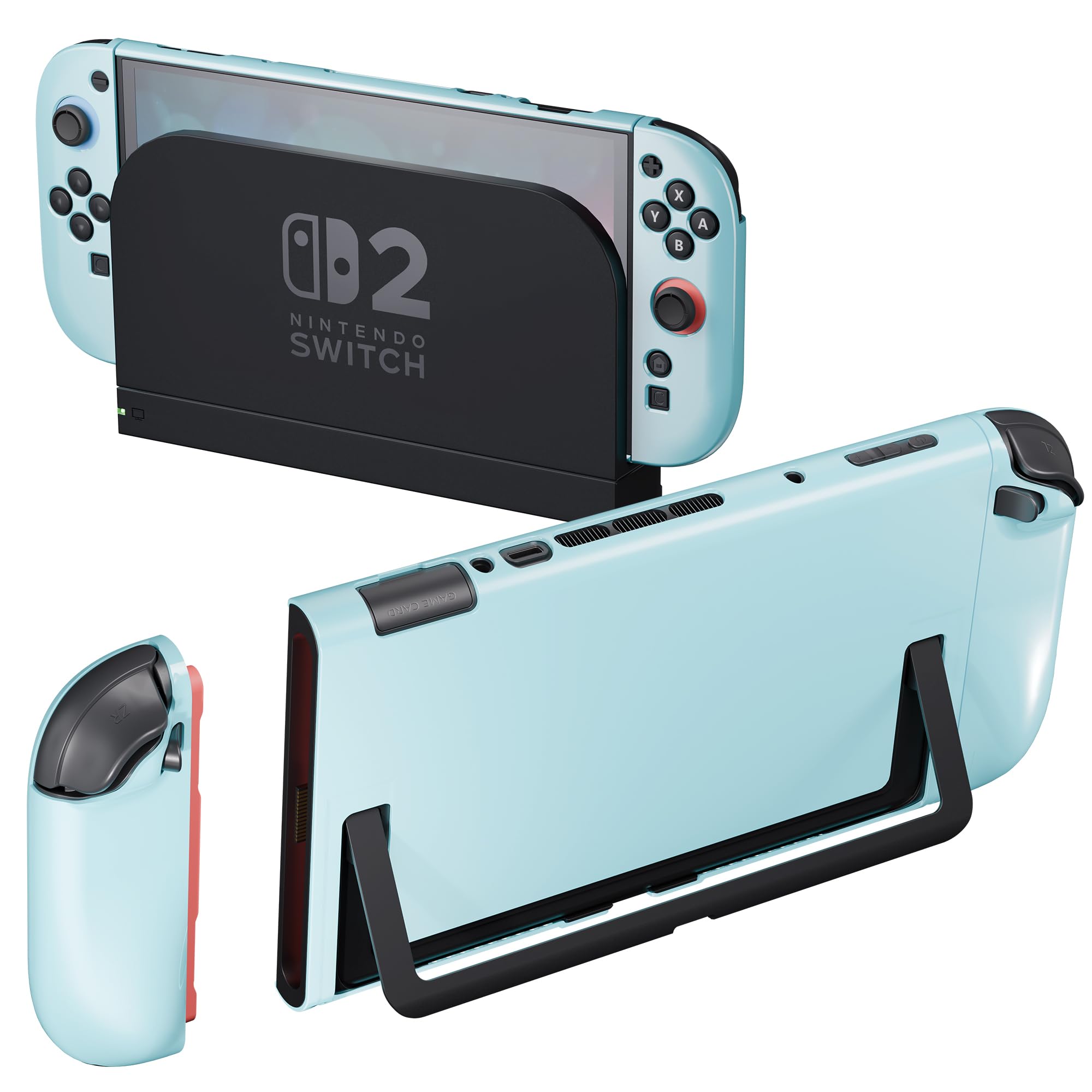 Protective Split Shells Snapklik.com : DAIERTEK Dockable Protective Case Blue For Nintendo ...